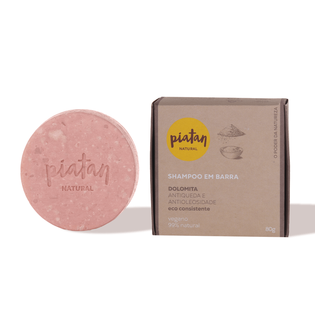 Kit Shampoo + Condicionador em Barra Dolomita