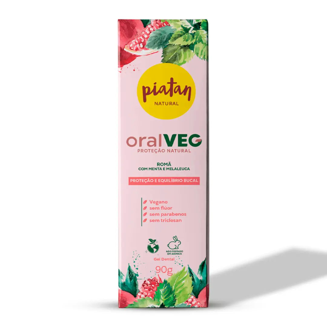 Creme Dental Natural Roma e Melaleuca - 90g