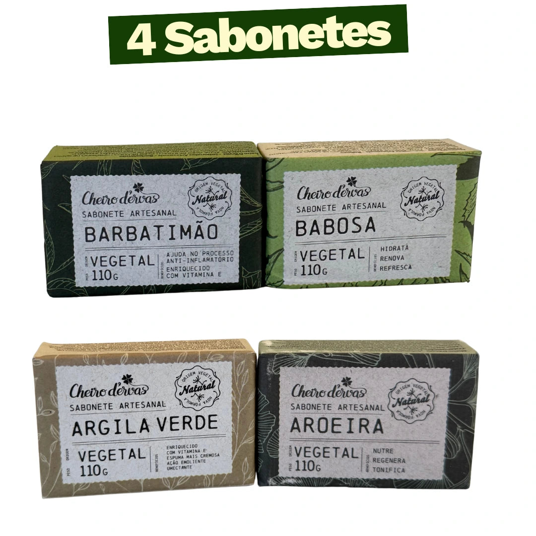 Kit Sabonetes Artesanais Renova