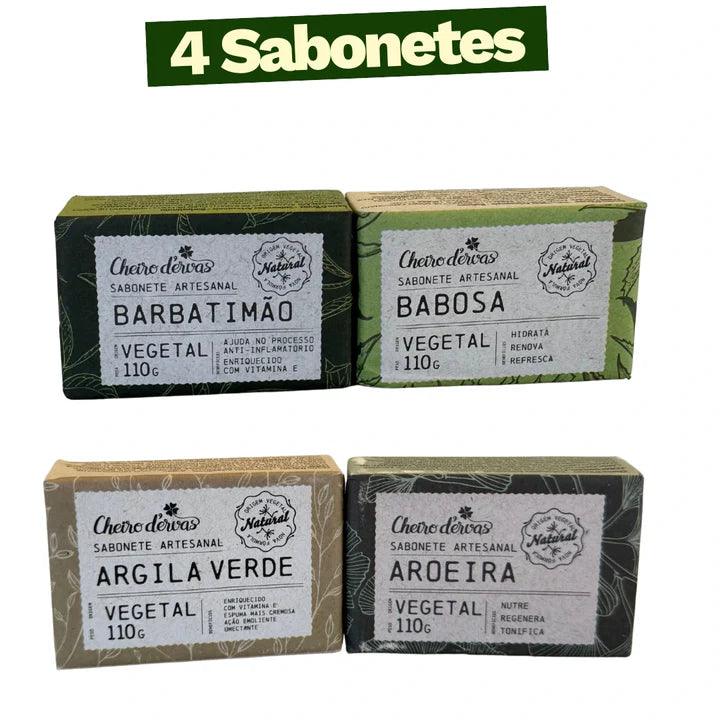 Kit Sabonetes Artesanais Renova