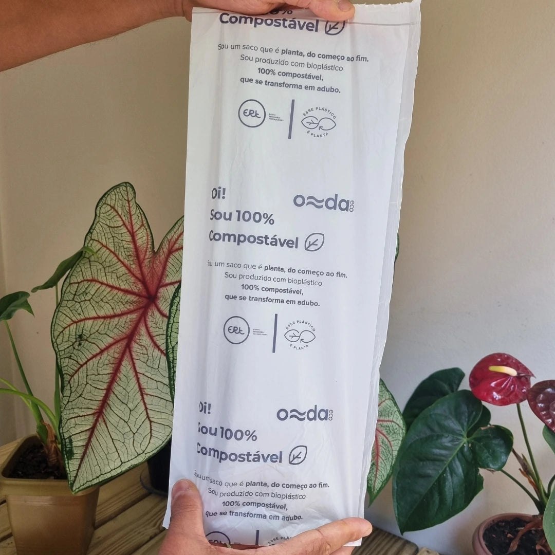 Saco de Lixo 100% Compostável 5L