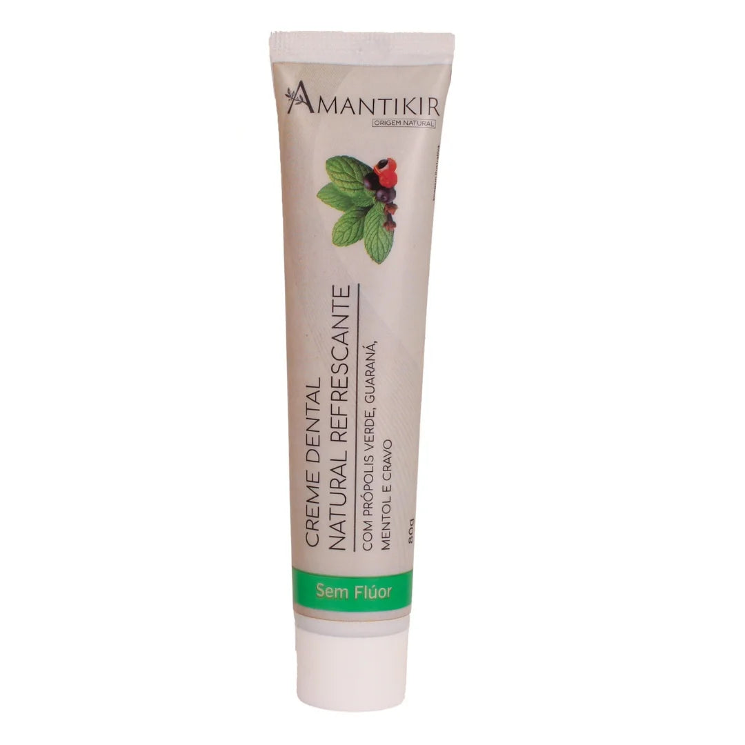 Creme Dental Natural Refrescante 80g - Un