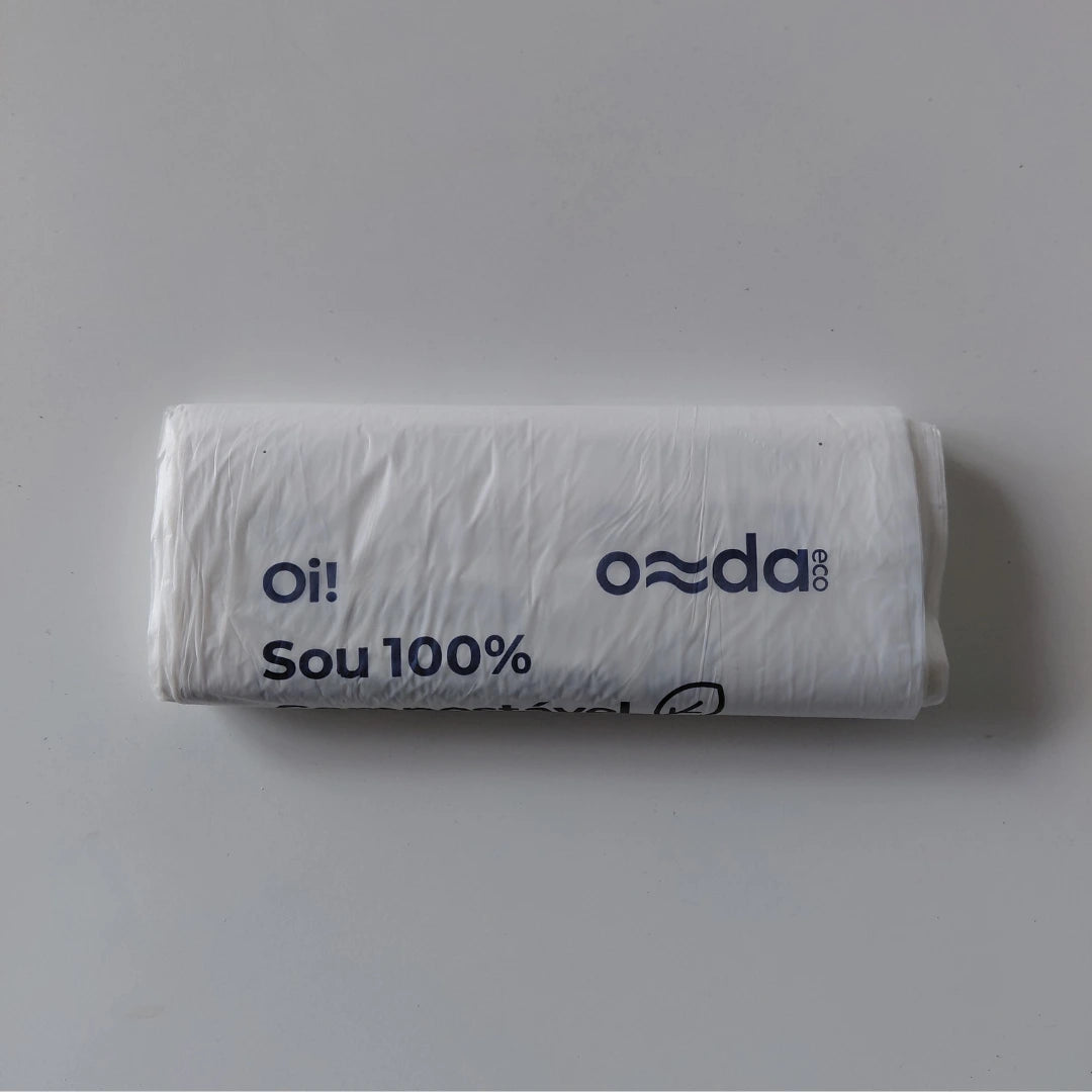 Saco de Lixo 100% Compostável 50L