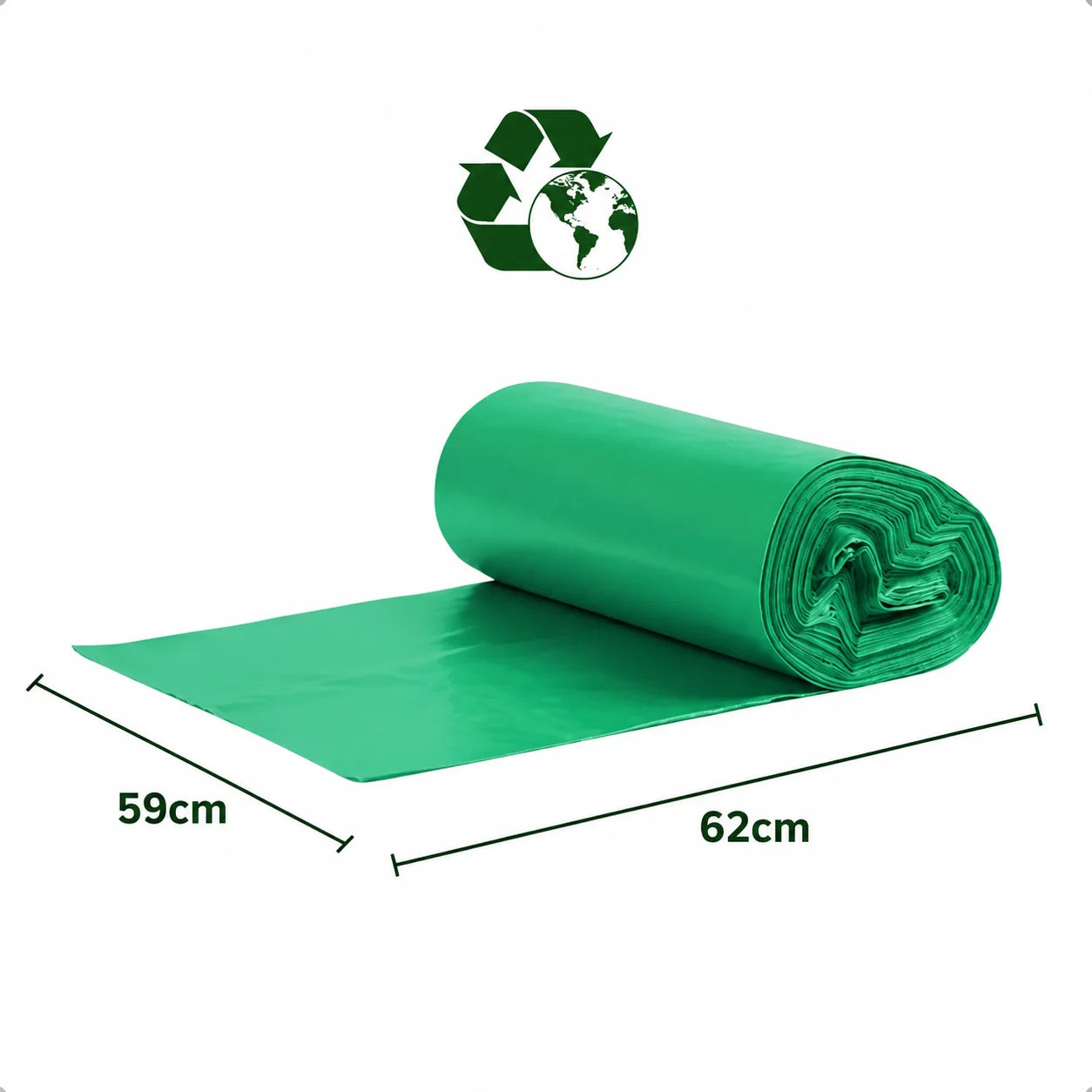 Saco de Lixo Ecológico 30 Litros - 30 Unidades