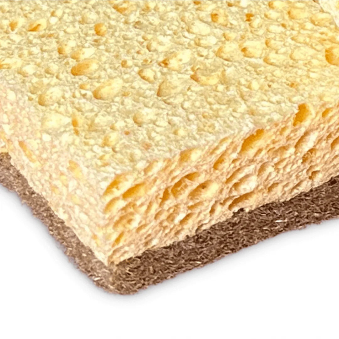 Kit Esponja Fibra de Sisal - 10 unidades