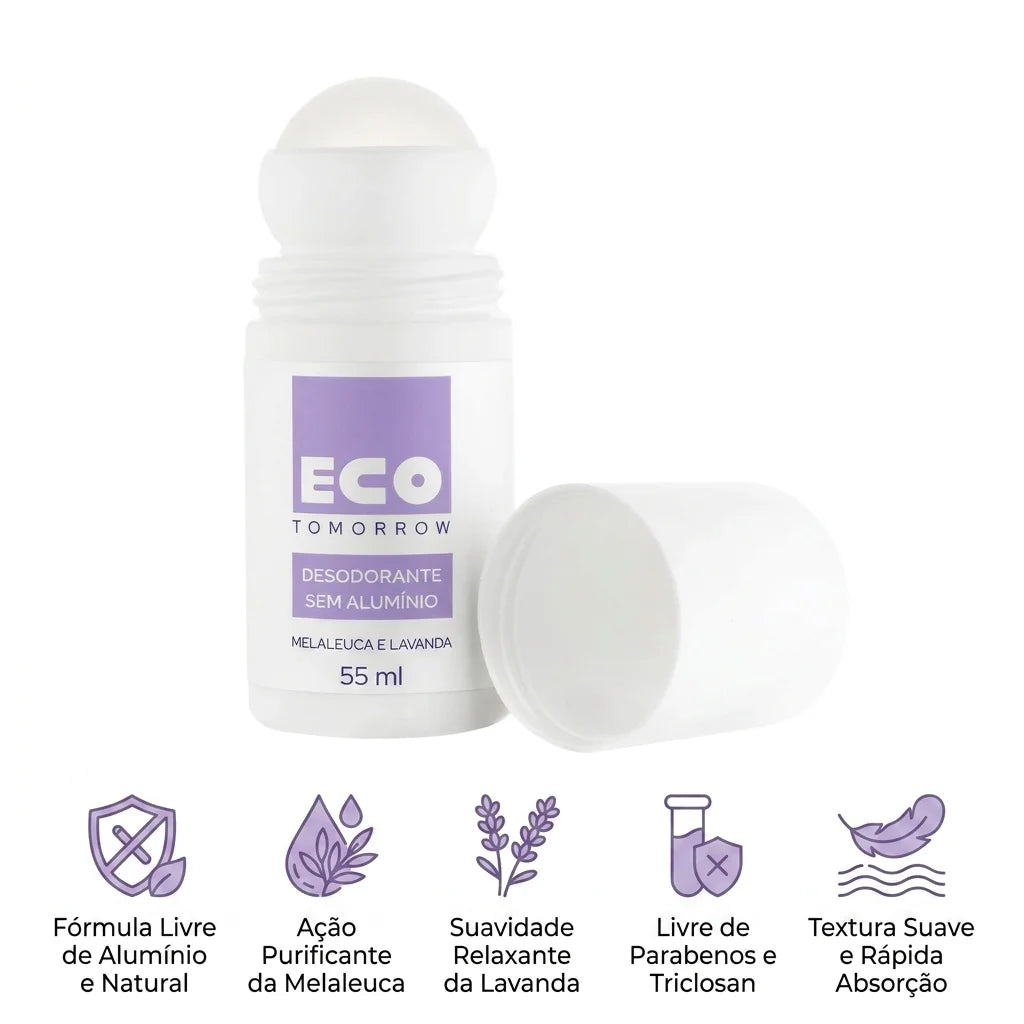 Desodorante Sem Alumínio Melaleuca e Lavanda 55g