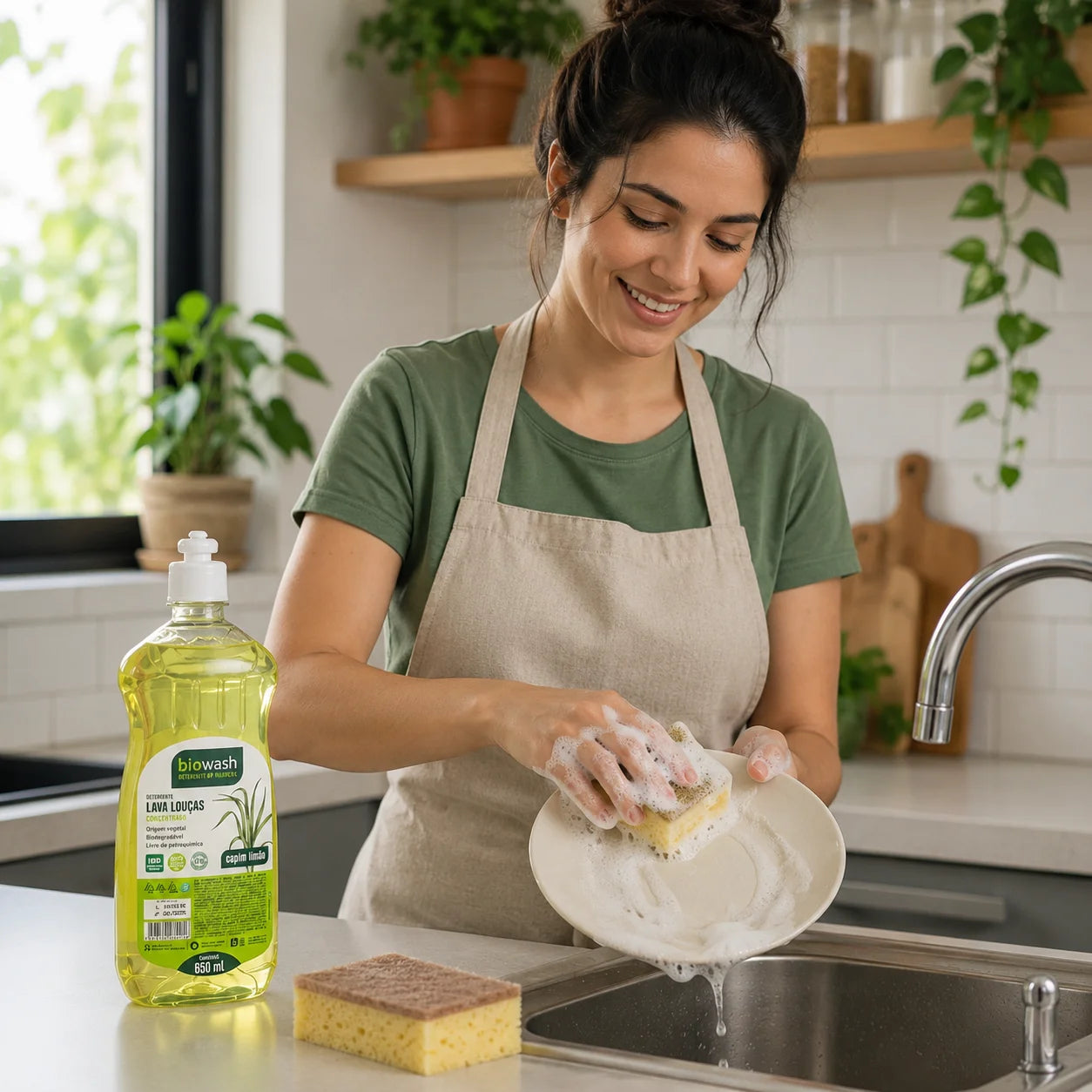 Kit Detergente Leve 4 Pague 3 - Biowash 650ml