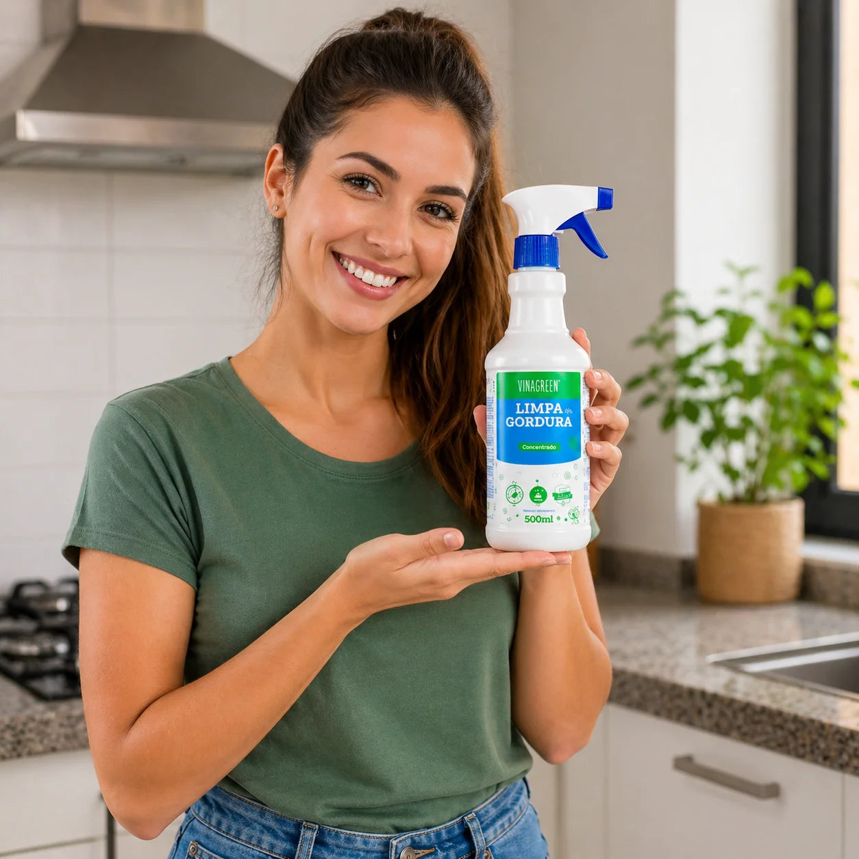 Desengordurante Vinagreen Concentrado 500ml - Biodegradável