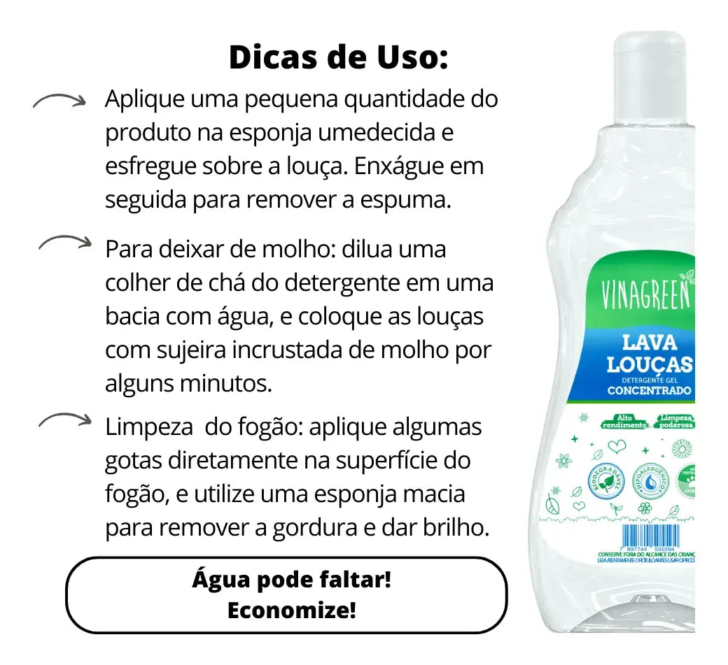 Kit Detergente Leve 4 Pague 3