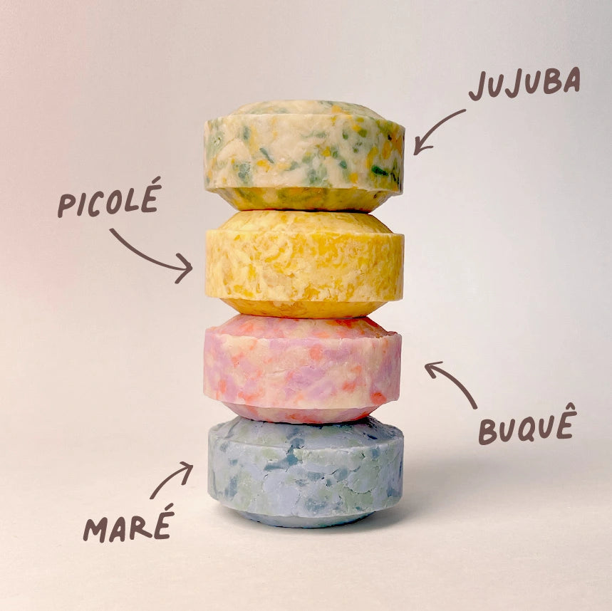 Kit 4 mini sabonetes artesanais Épika