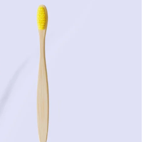 Kit 4 Escovas de Dentes de Bambu + 4 Cremes Dentais Menta Pura