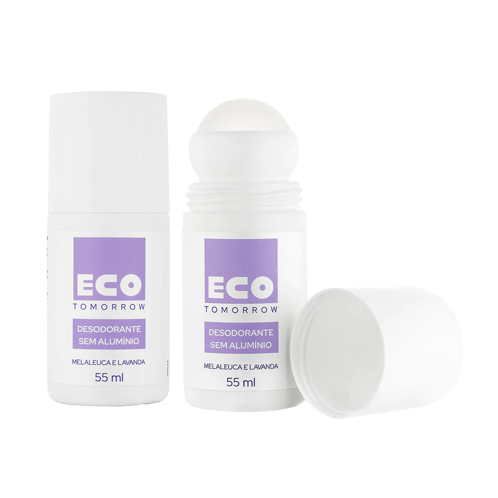 Kit 2 Desodorante Sem Alumínio Melaleuca e Lavanda 55g