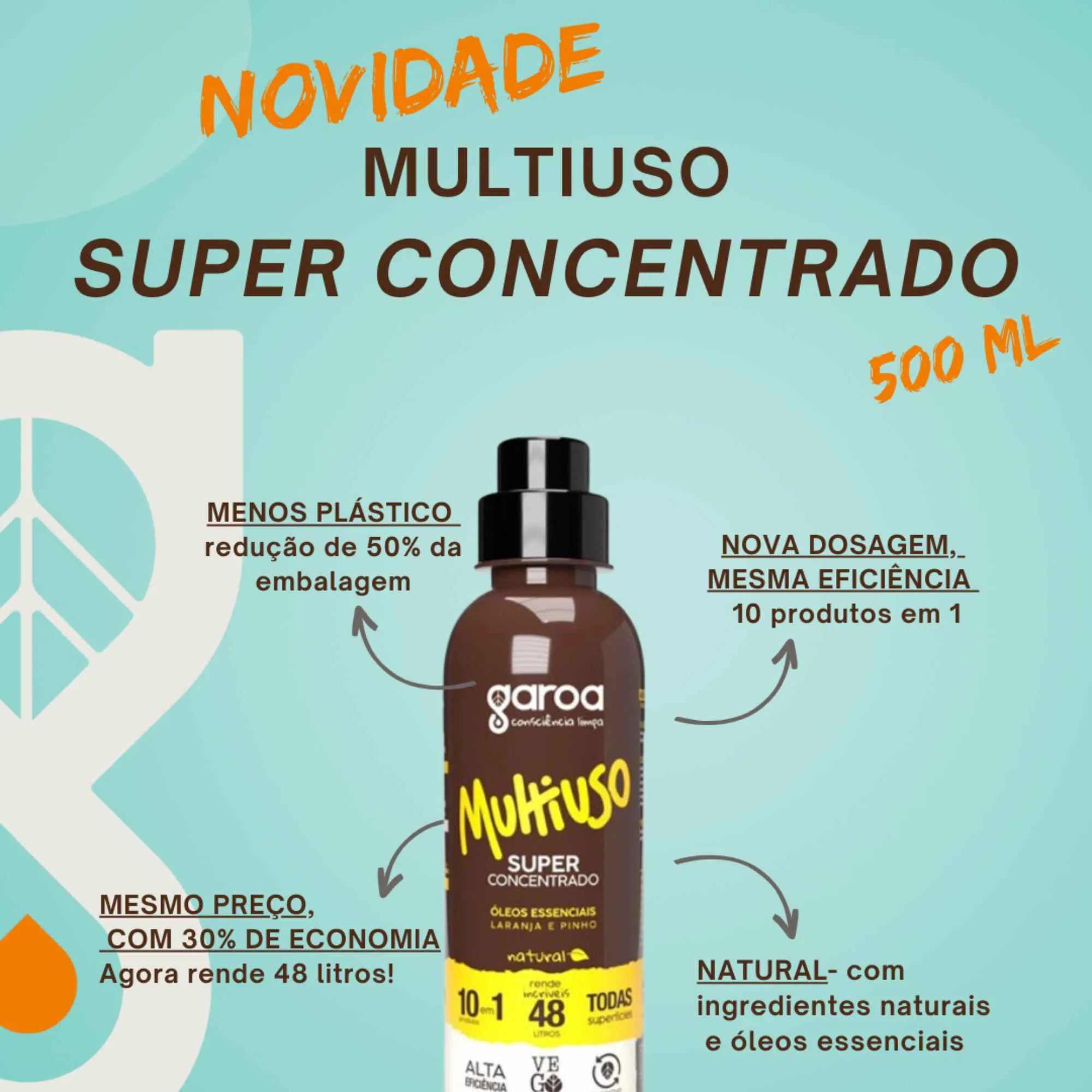 Kit Lavanderia - Multi Uso Concentrado e Lava Roupas