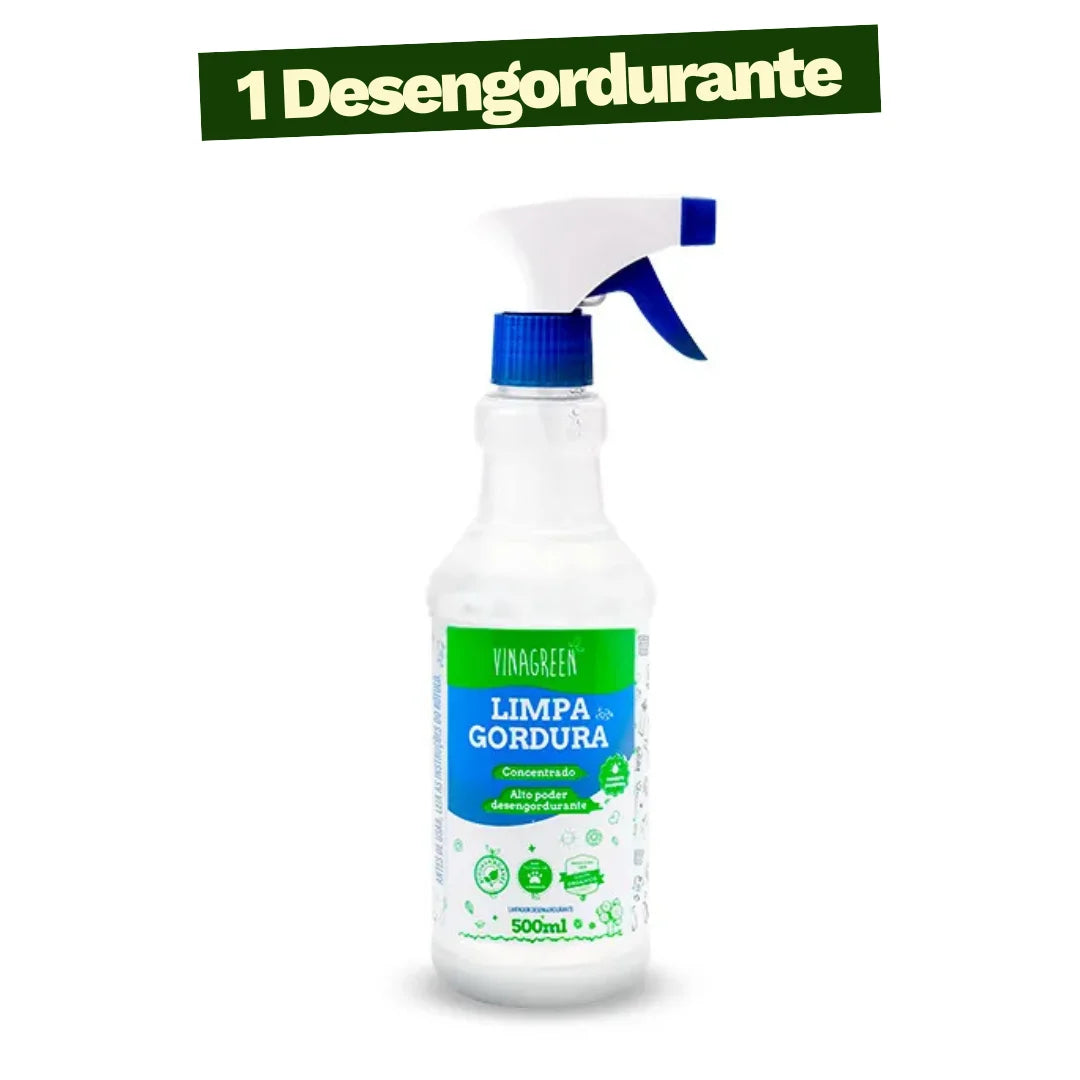 Desengordurante Vinagreen Concentrado 500ml - Biodegradável
