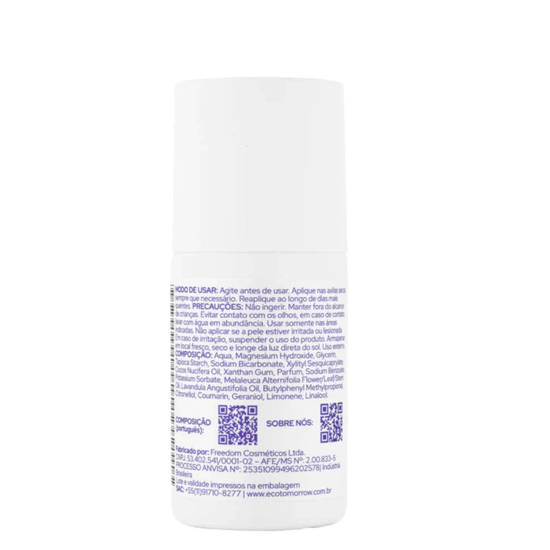Desodorante Sem Alumínio Melaleuca e Lavanda 55g - Ecoleva