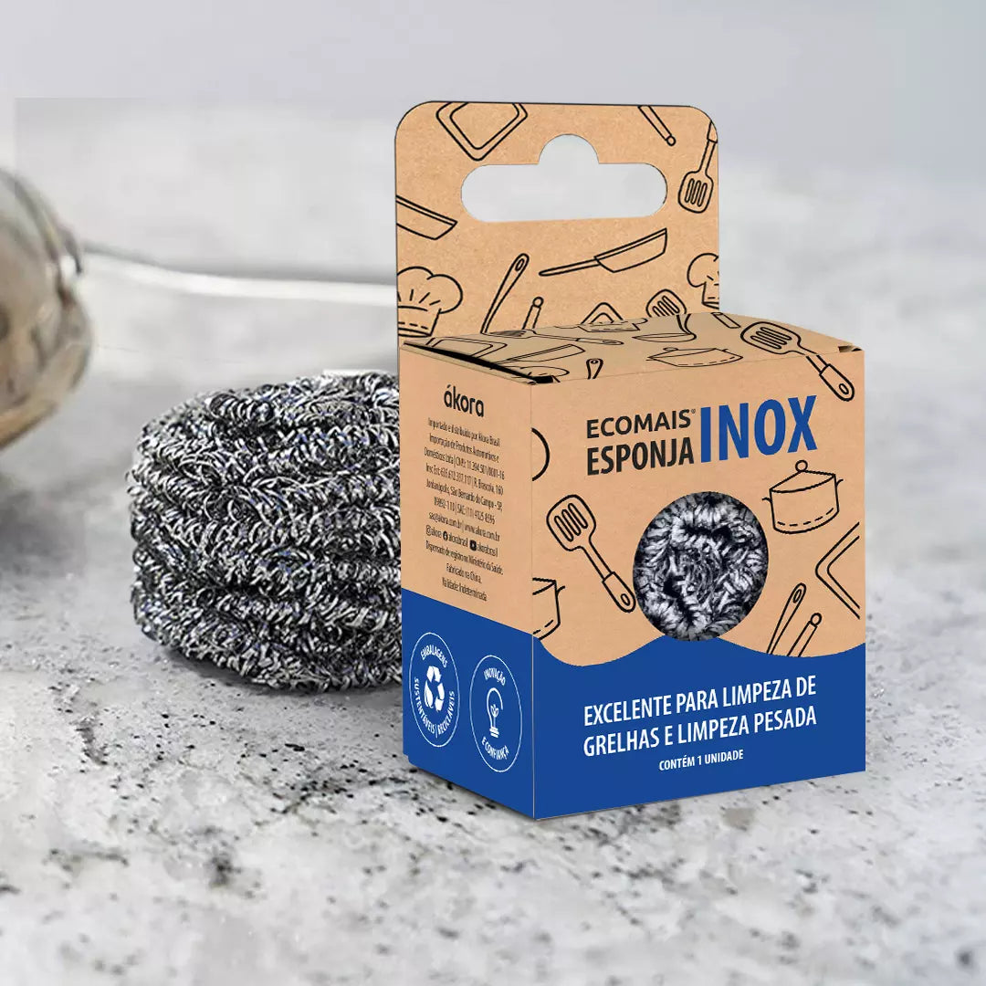 Kit Completo - 12 Esponjas, 4 Panos, 2 Scrub, 2 Detergentes e 2 Esponjas Inox