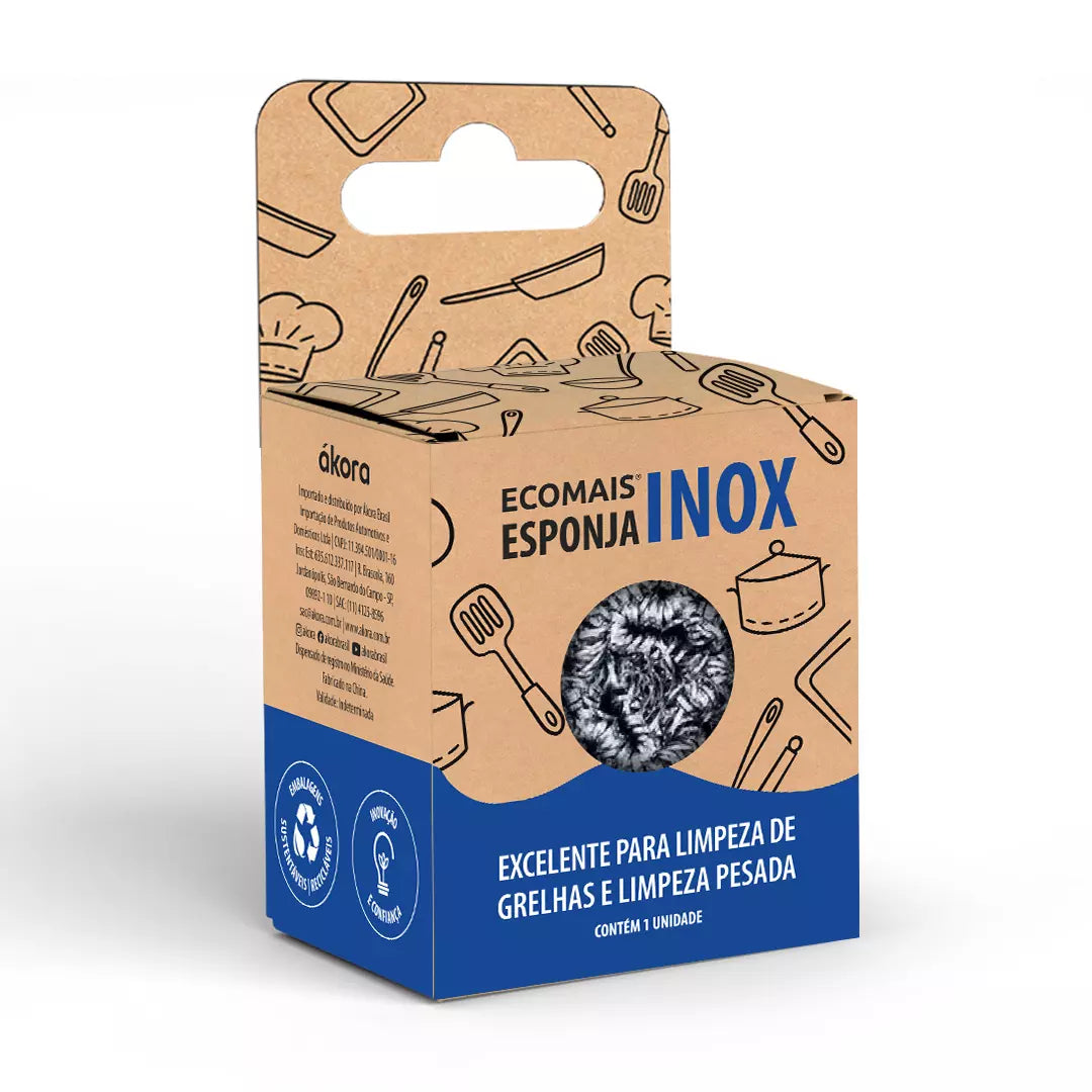 Esponja Inox Limpeza Extrema