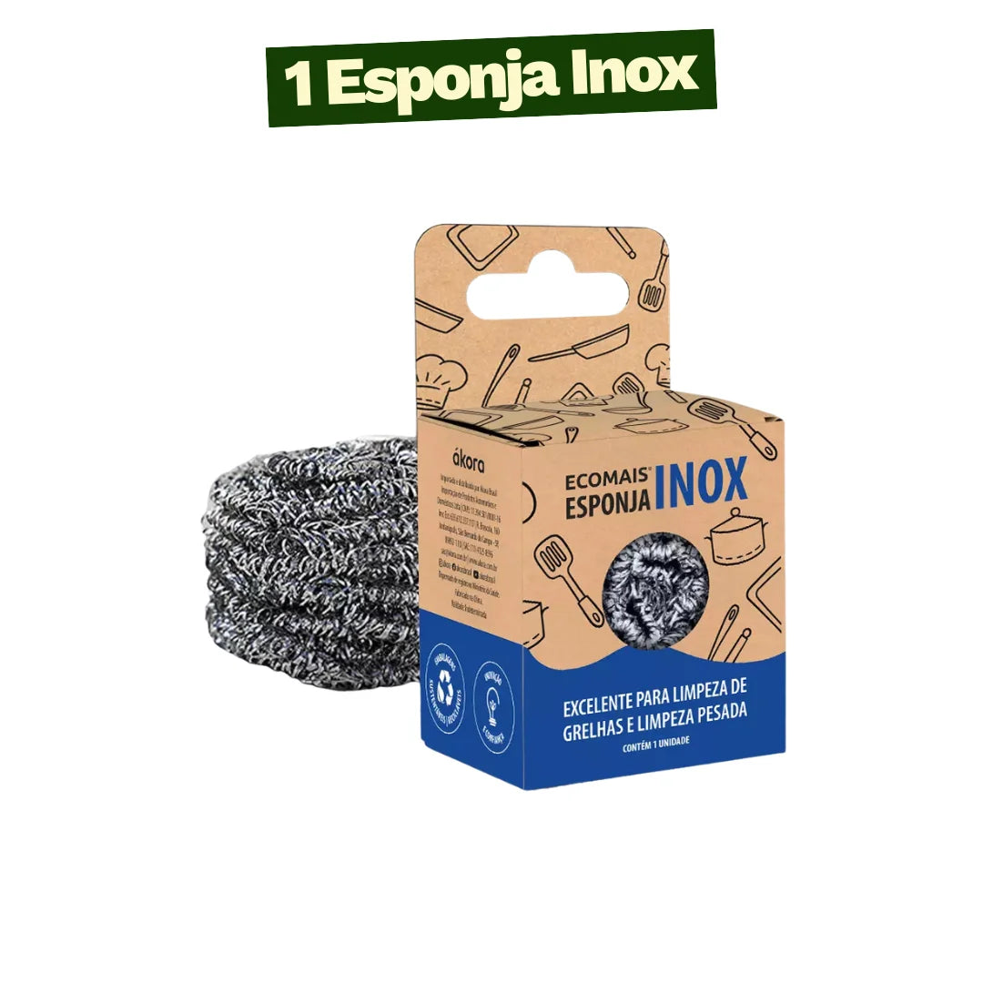 Esponja Inox Limpeza Extrema