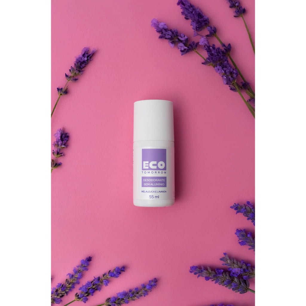 Kit 2 Desodorante Sem Alumínio Melaleuca e Lavanda 55g - Ecoleva