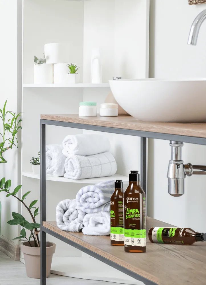 Kit Banheiro - 1 Limpa Banheiro e 1 Faxinão Oxy - Ecoleva