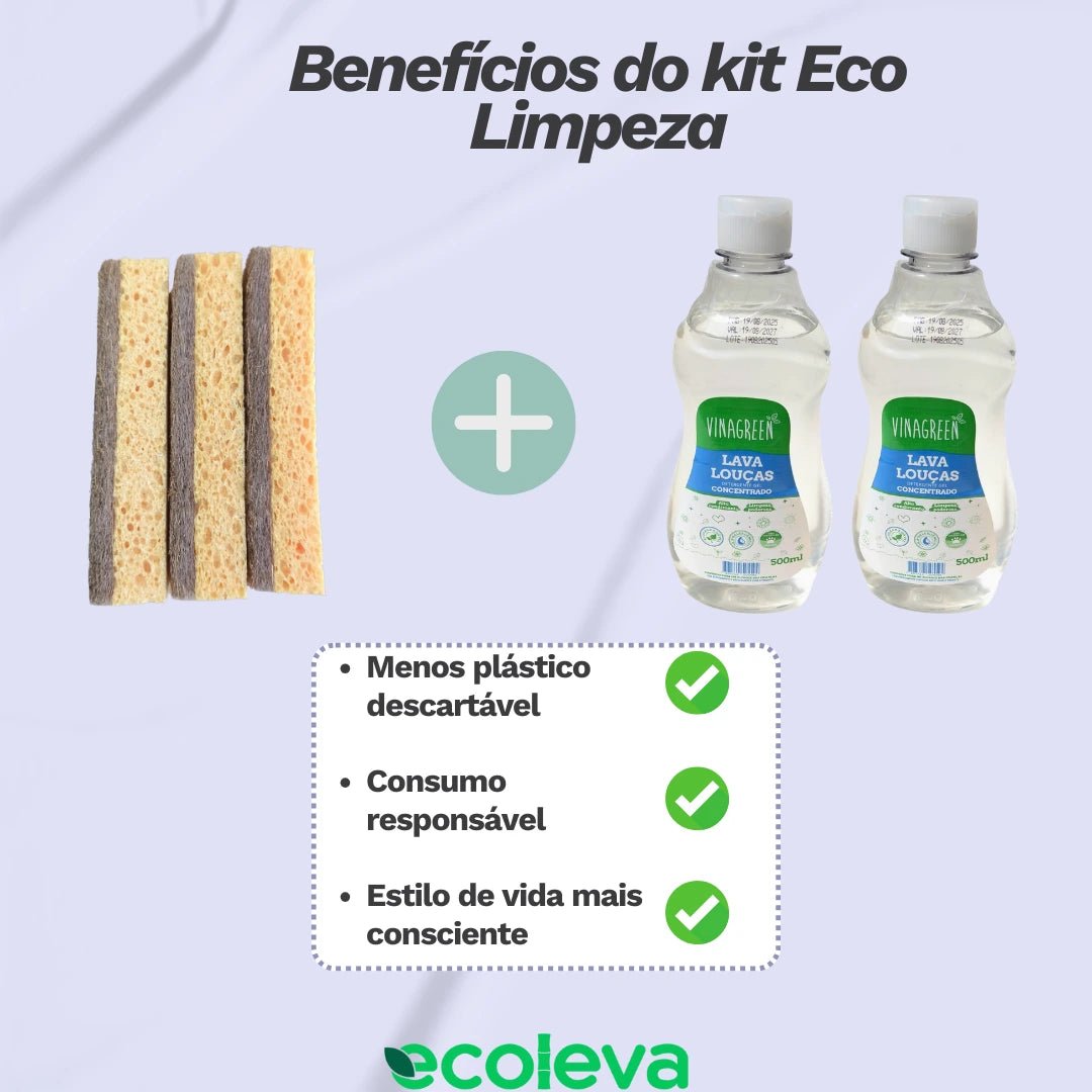 Kit Eco Limpeza - Ecoleva