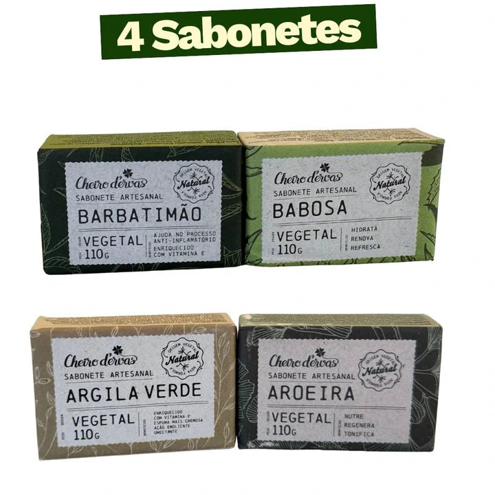 Kit Sabonetes Artesanais Renova - Ecoleva
