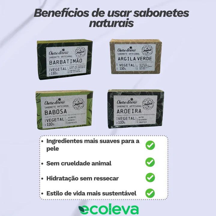 Kit Sabonetes Artesanais Renova - Ecoleva