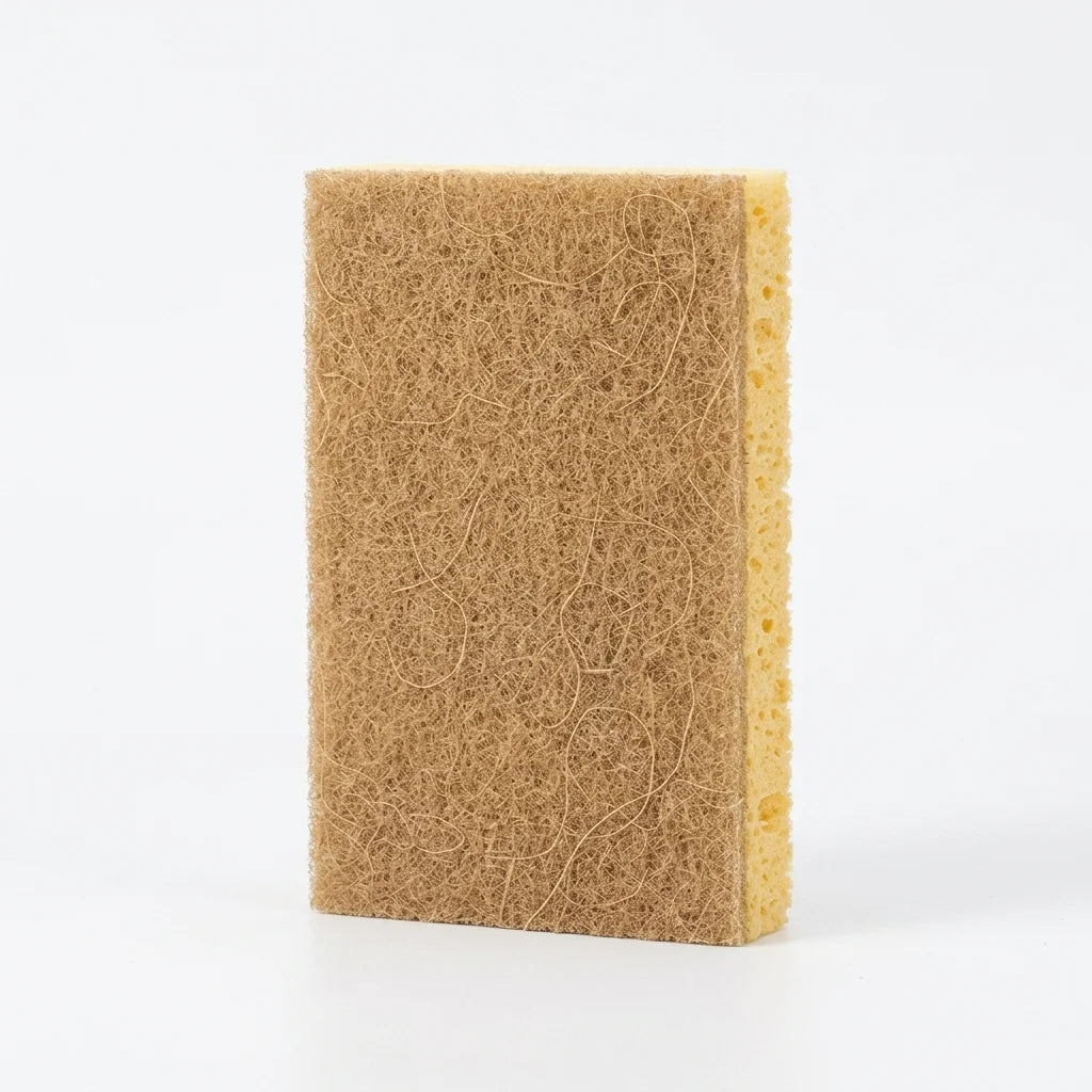 Kit Esponja Fibra de Sisal - 10 unidades