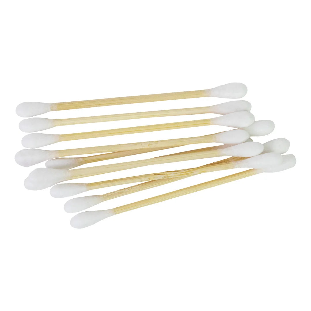 Haste de Bambu e Algodão - Caixa com 200 unidades